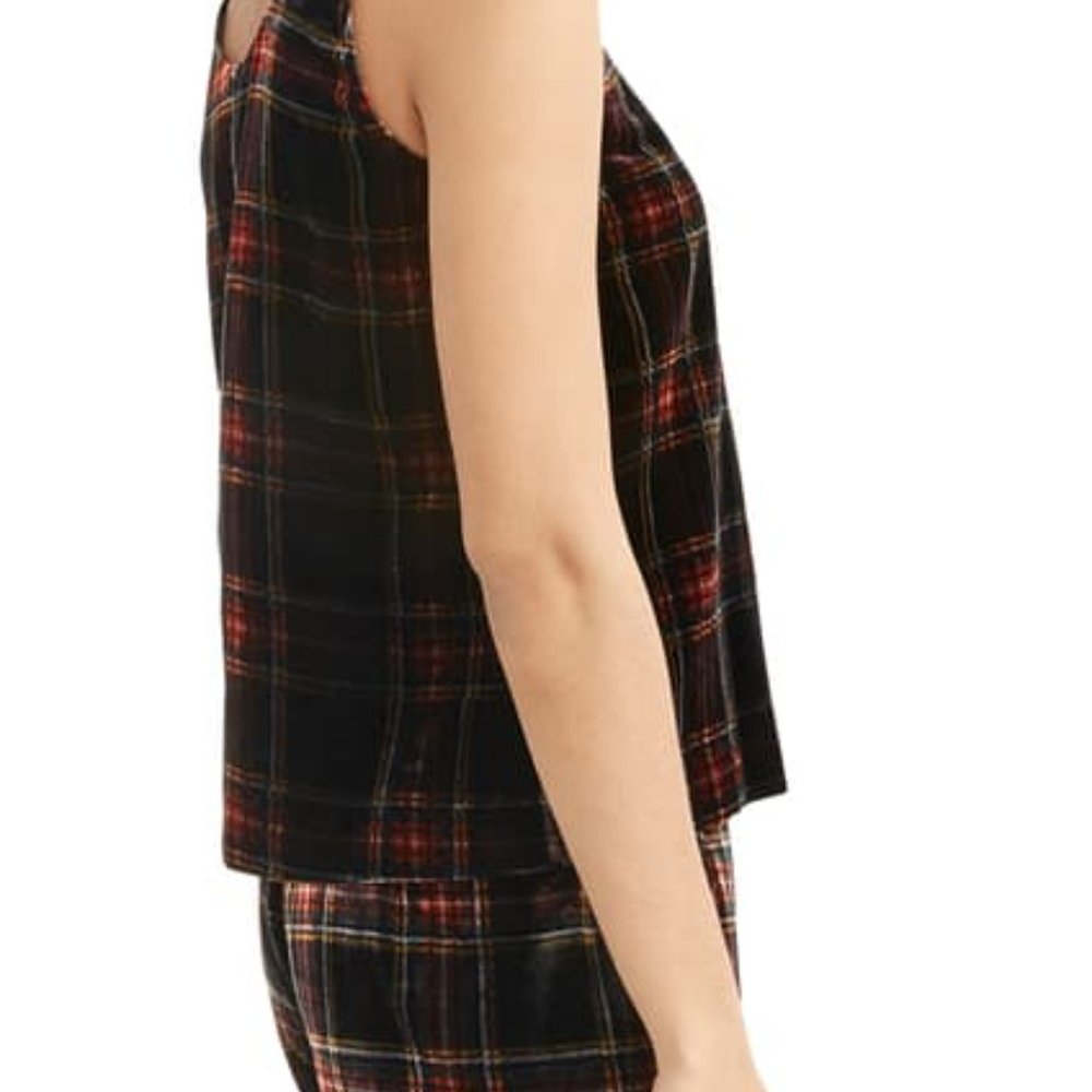 NWT J. Crew Velvet Stewart Plaid Tank - Picture 7 of 7